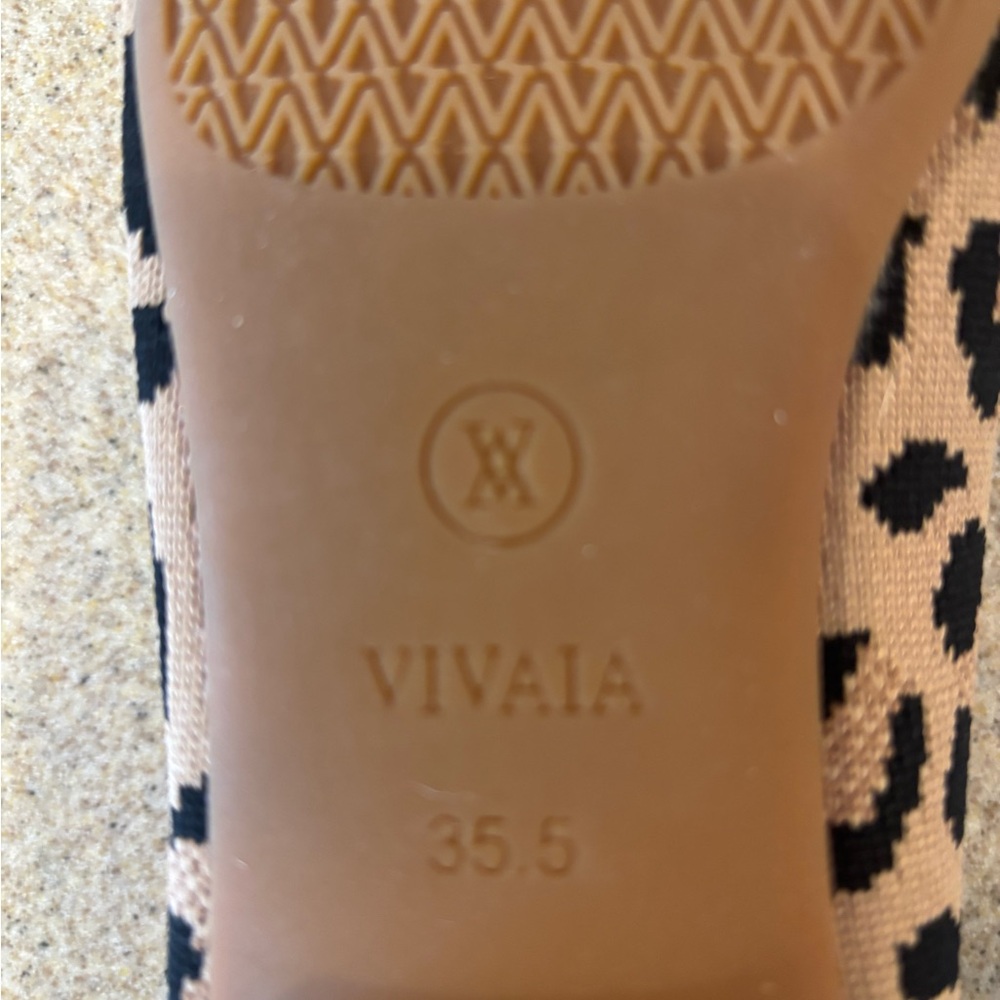 Women's Vivaia Samantha Leopard Print Loafers - Black and Tan - Picture 3 of 6